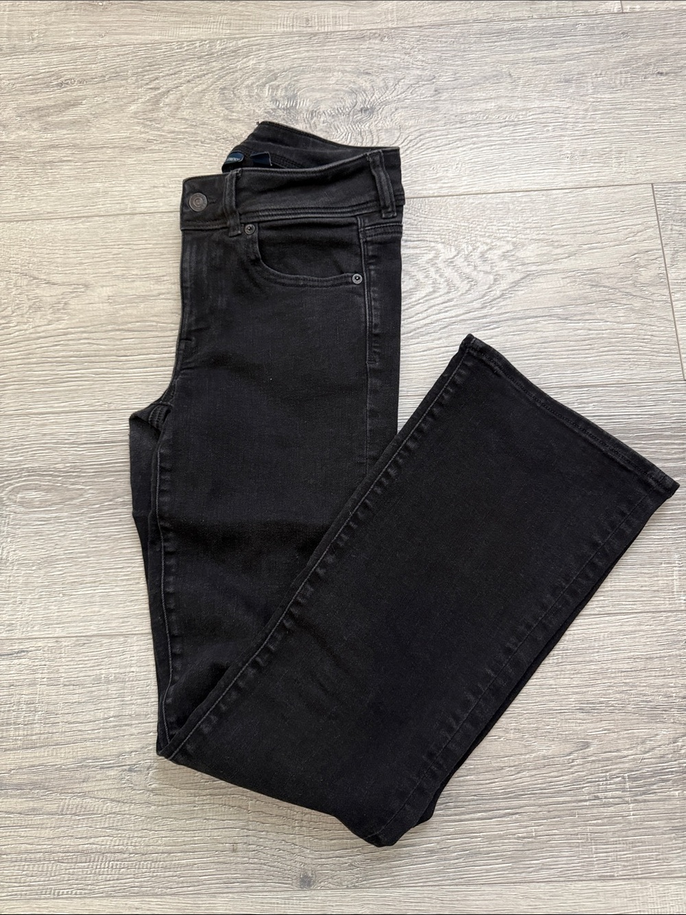 American Eagle Bootcut Jeans - 6R Black